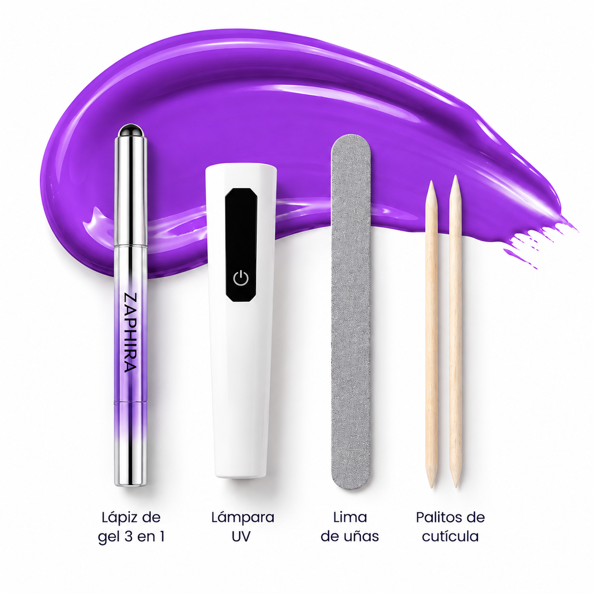Zaphira | Set de Gel para Uñas